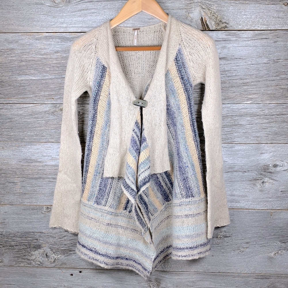 Free People wrap sweater